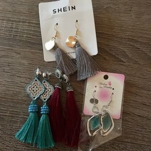3 for 15! Tassel Earring BUNDLE